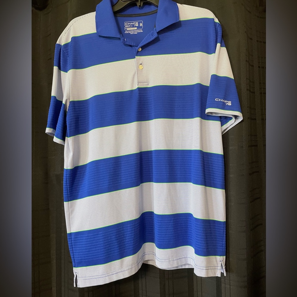 Chaps stay dry golf shirt medium